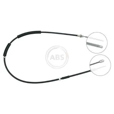 Cable de accionamiento, freno de estacionamiento A.B.S. K10725 Moderno